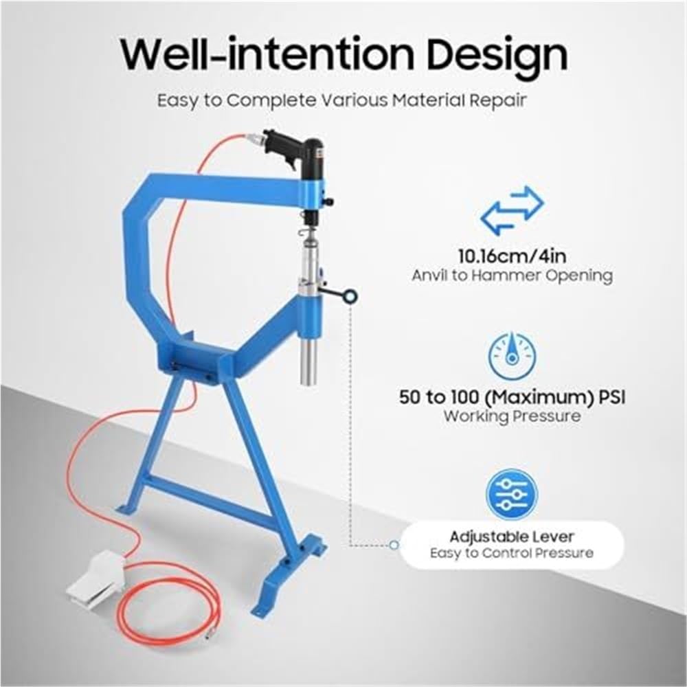 Pneumatic Planishing Hammer with Foot Pedal B145