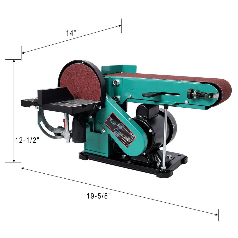 4" x 36" Belt & 6" Disc Benchtop Sander G5633