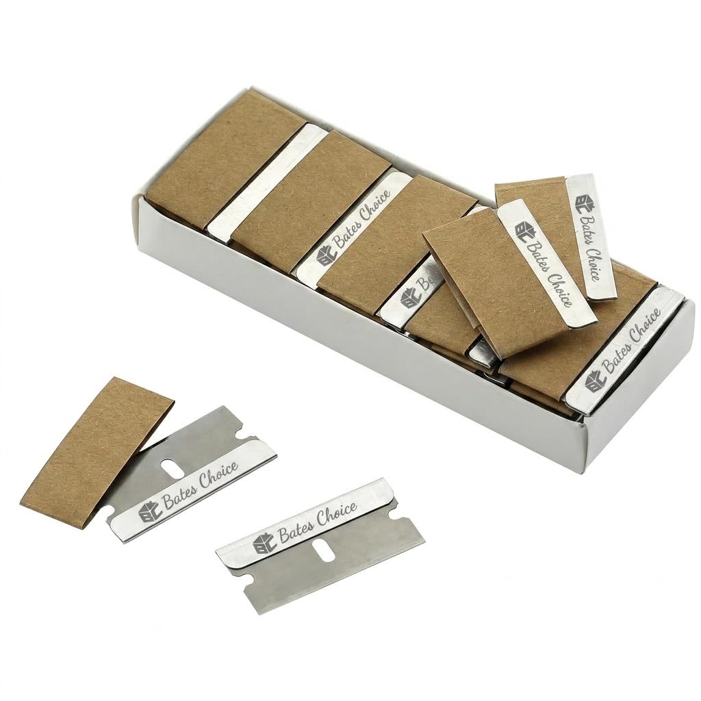 50 pcs Carbon Steel Flat Scraper Blades R979426