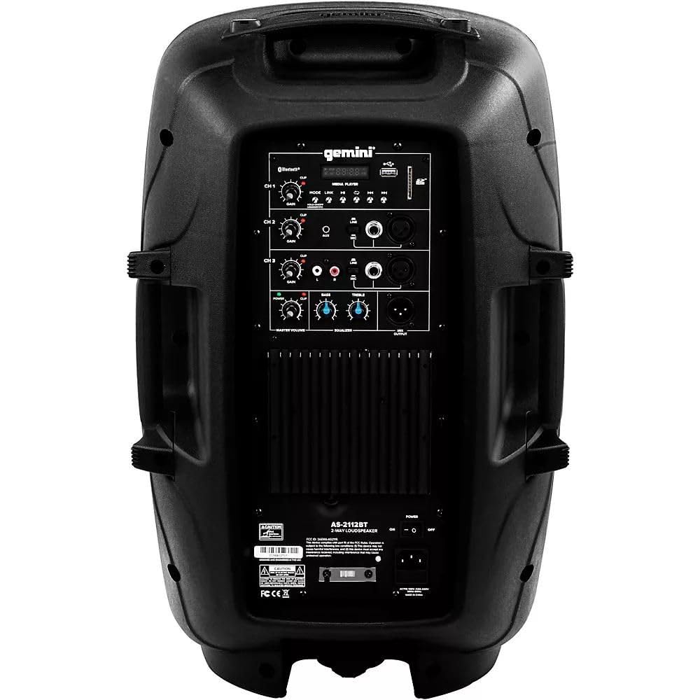 Powered PA Speakers System with Bluetooth A55186