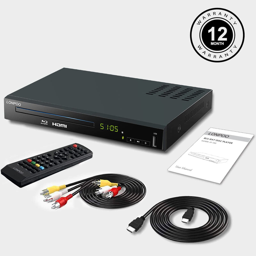 Full HD DVD Player HDMI with Dolby Digital TrueHD/DTS G368