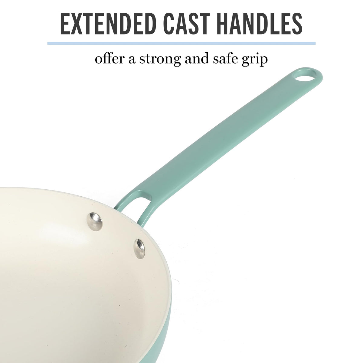 12 Piece Nonstick Ceramic Aluminum Cookware Set Teal K837714
