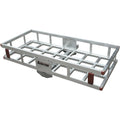 Aluminum Hitch Cargo Carrier 500-Lb Capacity Silver O906