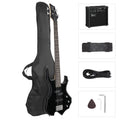 Electric Bass Guitar 4 Strings Black I93088