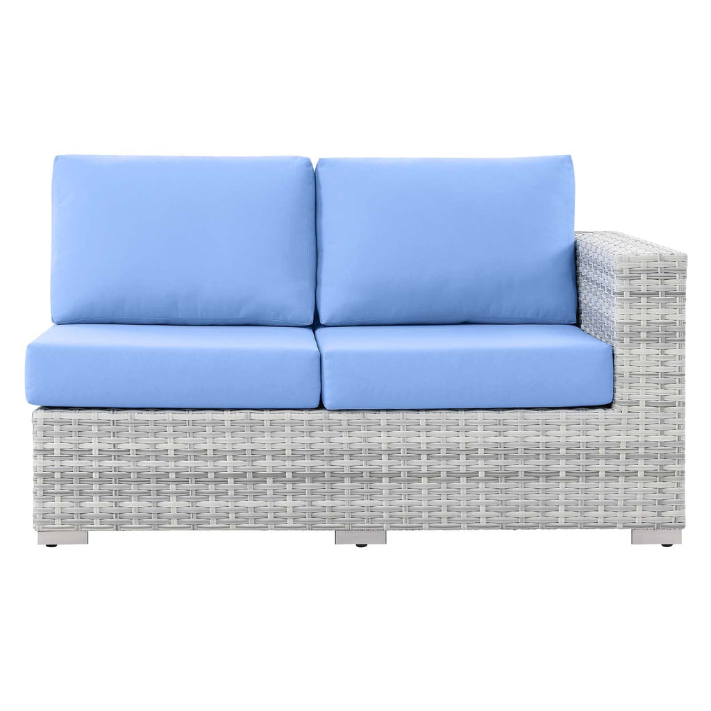 Rattan Wicker Loveseat Sofa N867
