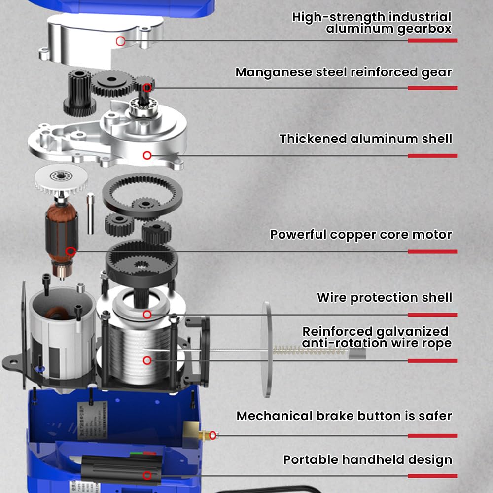 3 in 1 Electric Hoist Winch L89922