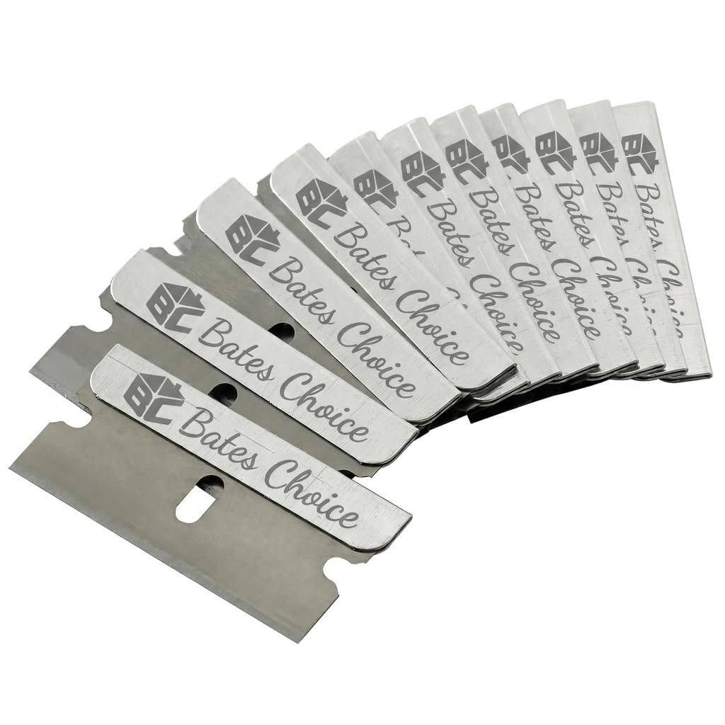 50 pcs Carbon Steel Flat Scraper Blades R979426