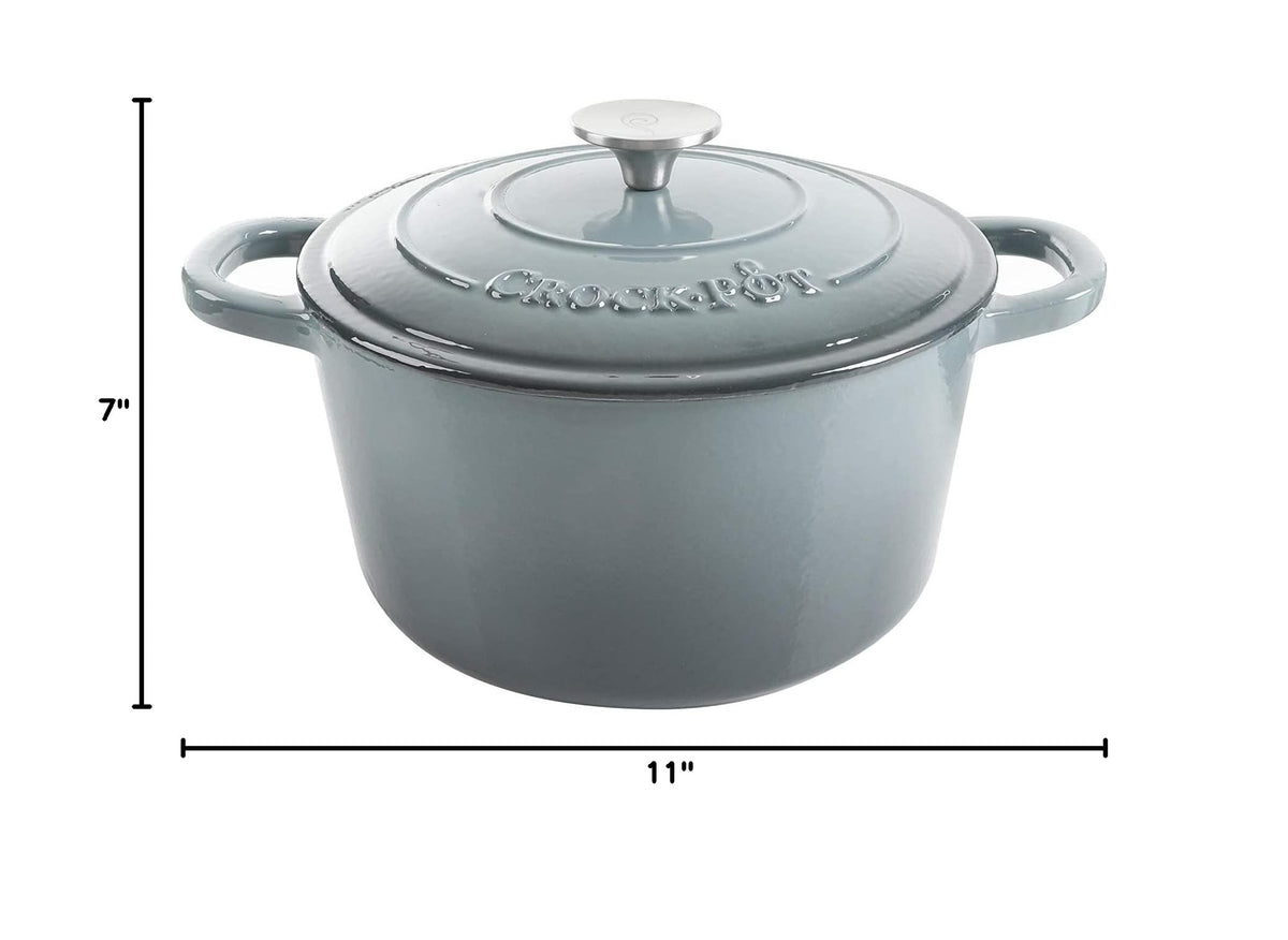 7-Quart Enameled Cast Iron Dutch Oven with Lid L905