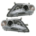 Toyota Camry 2007 2008 2009 Headlight Lens and Housing Driver and Passenger Side Pair S78742