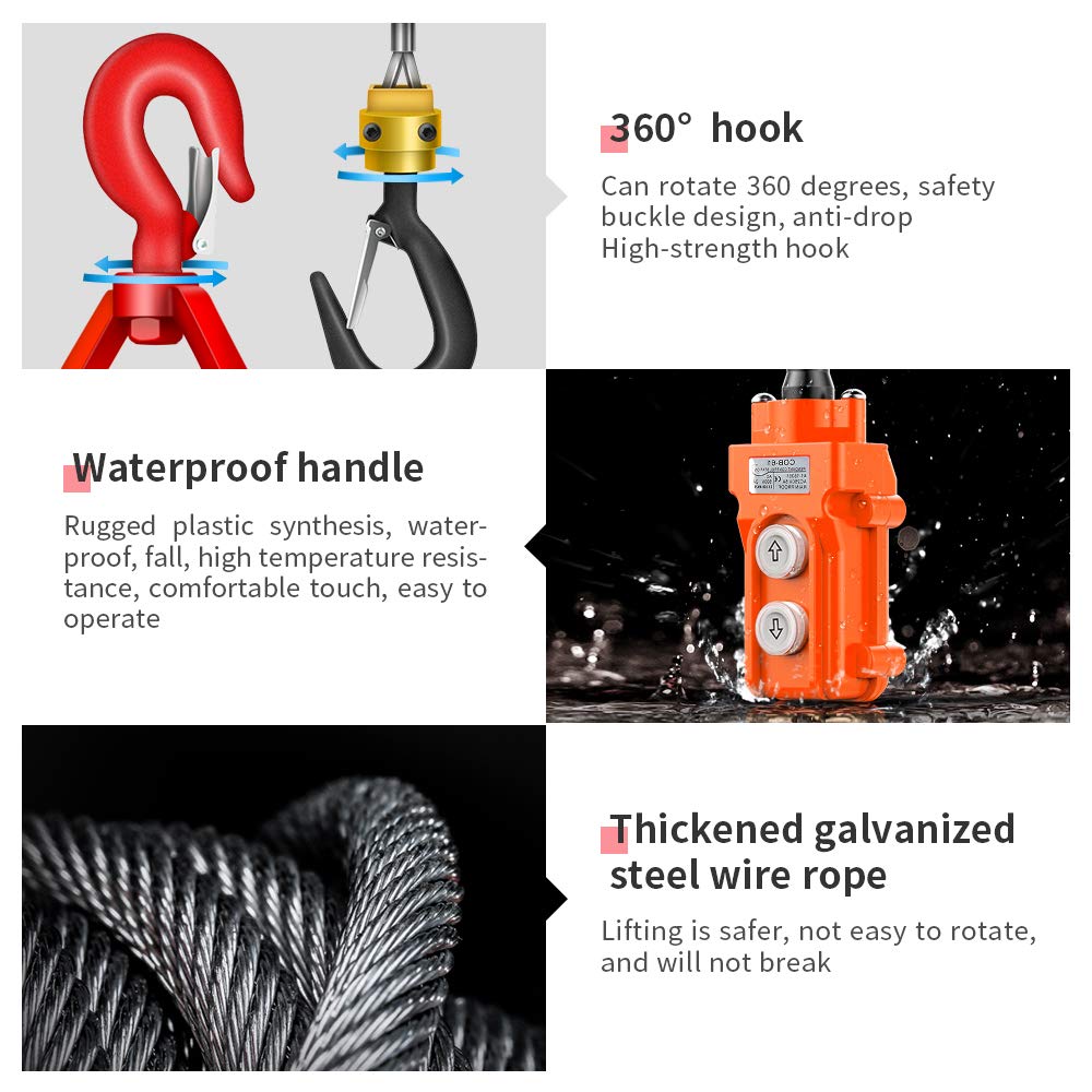 3 in 1 Electric Hoist Winch L89922