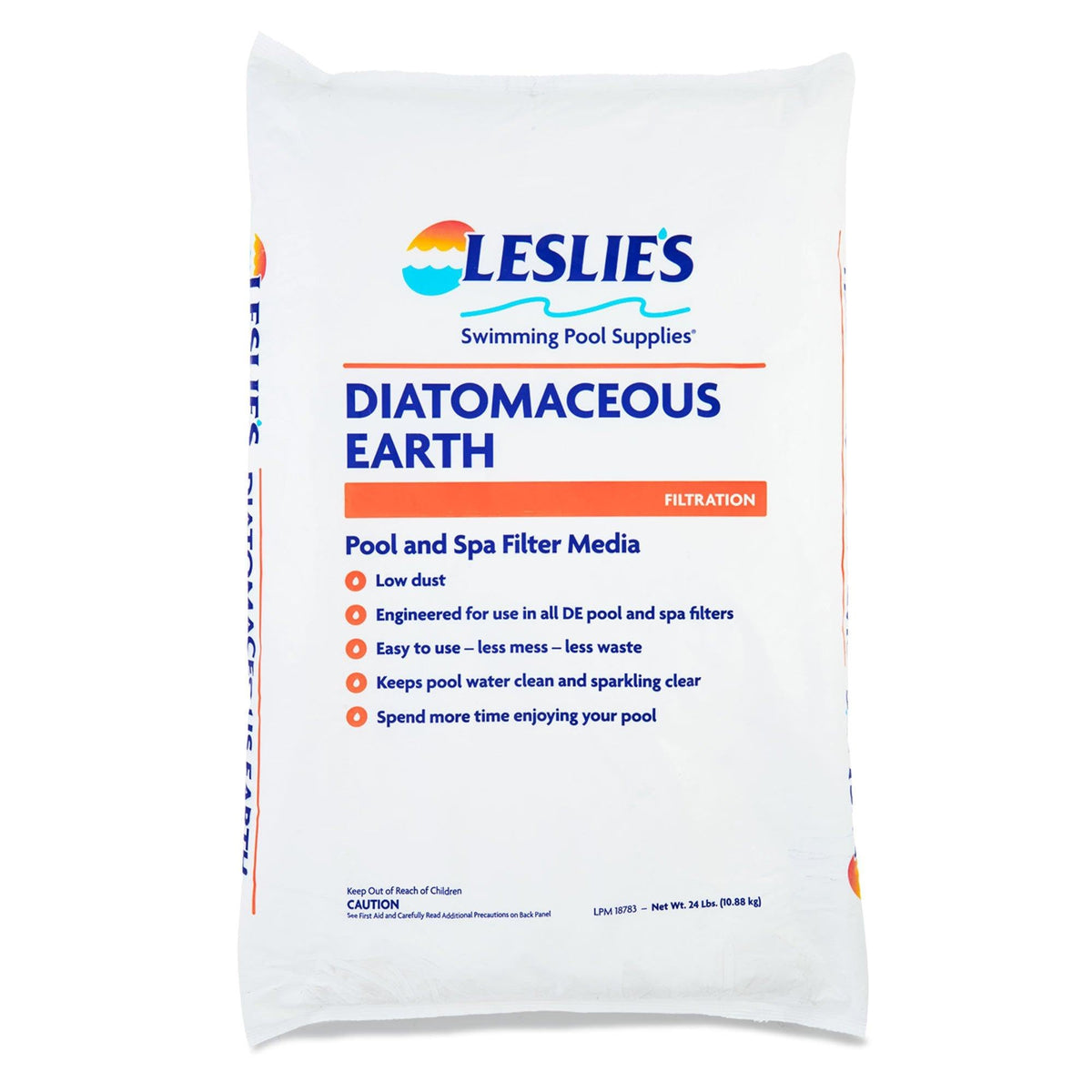 Diatomaceous Earth Pool Filter Powder 24 lb Bag F7821