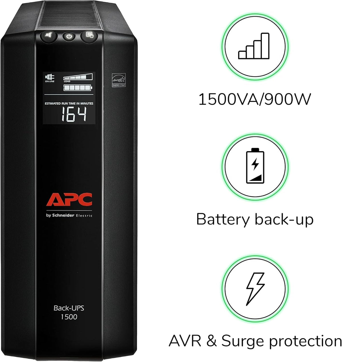 UPS Battery Backup & Surge Protector L32203