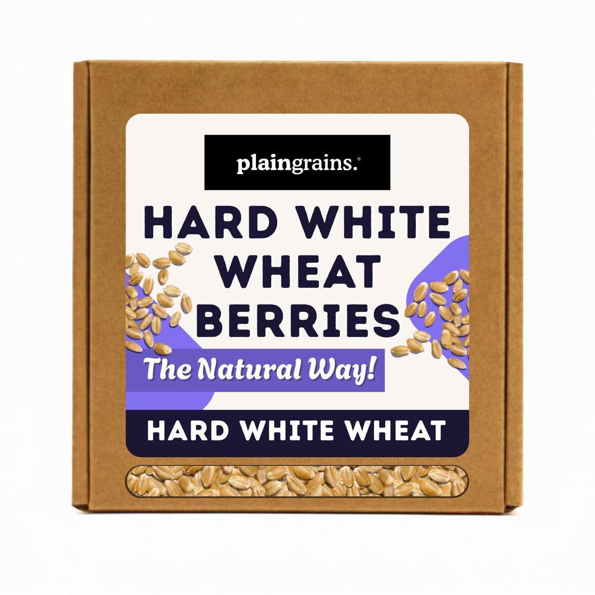 5.5 LB Dry Hard White Wheat Berries Whole Grain R23541