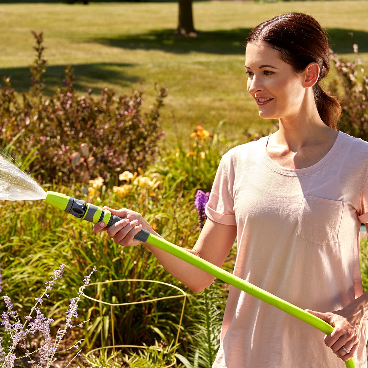 Garden Hose 3/4 in. x 100 ft. Lightweight All-Weather Water Hose Q683019