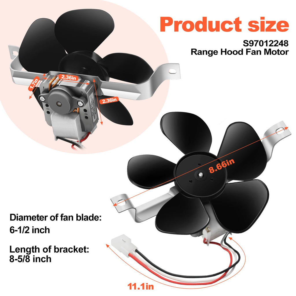 Range Hood Fan Motor M485