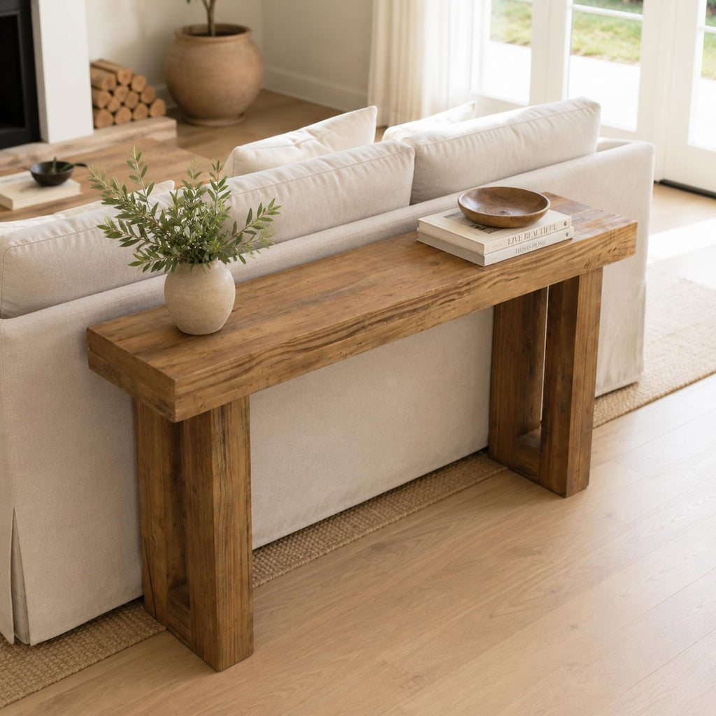 Solid Wood Console Table A276309