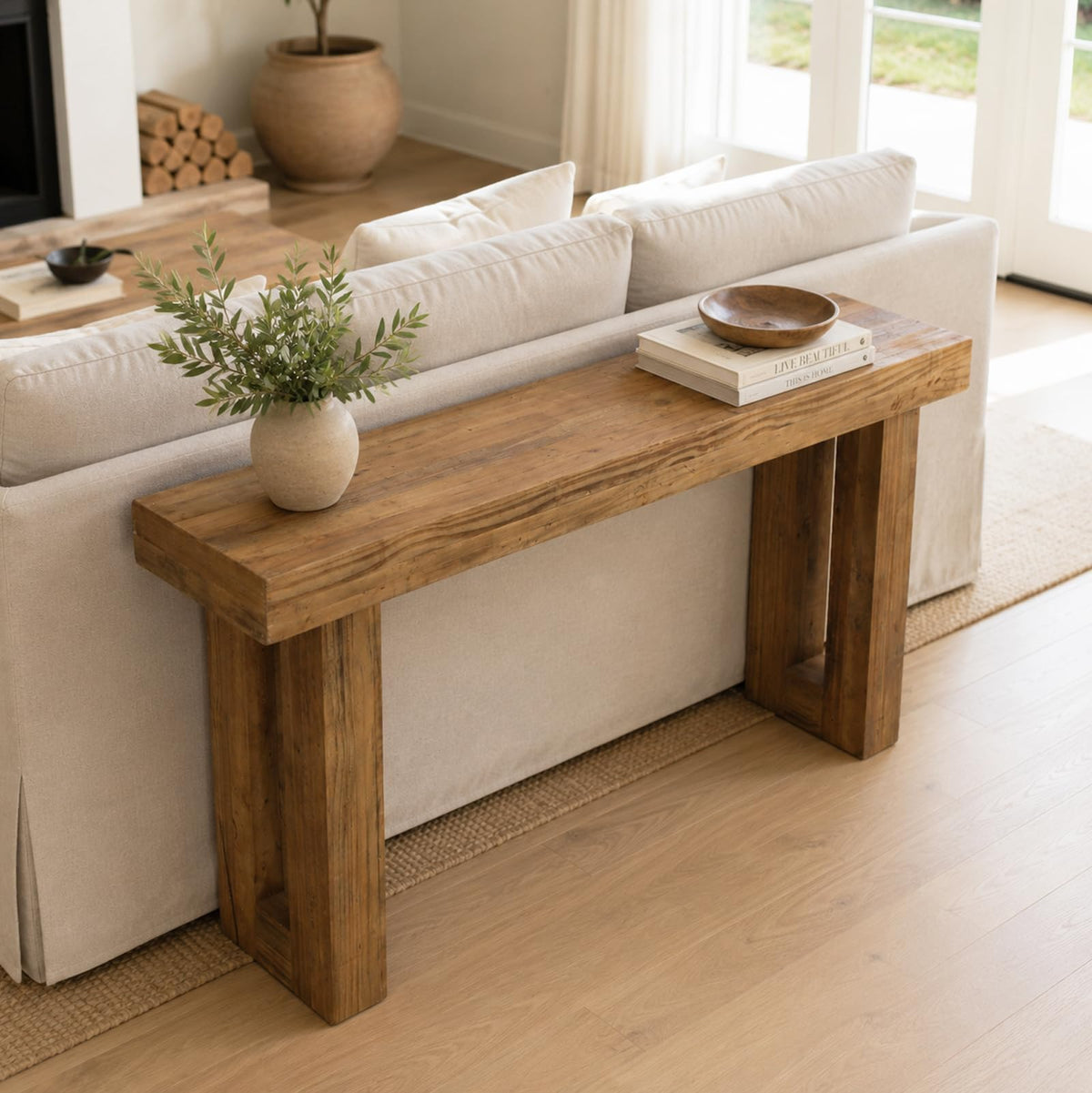 Solid Wood Console Table A276309