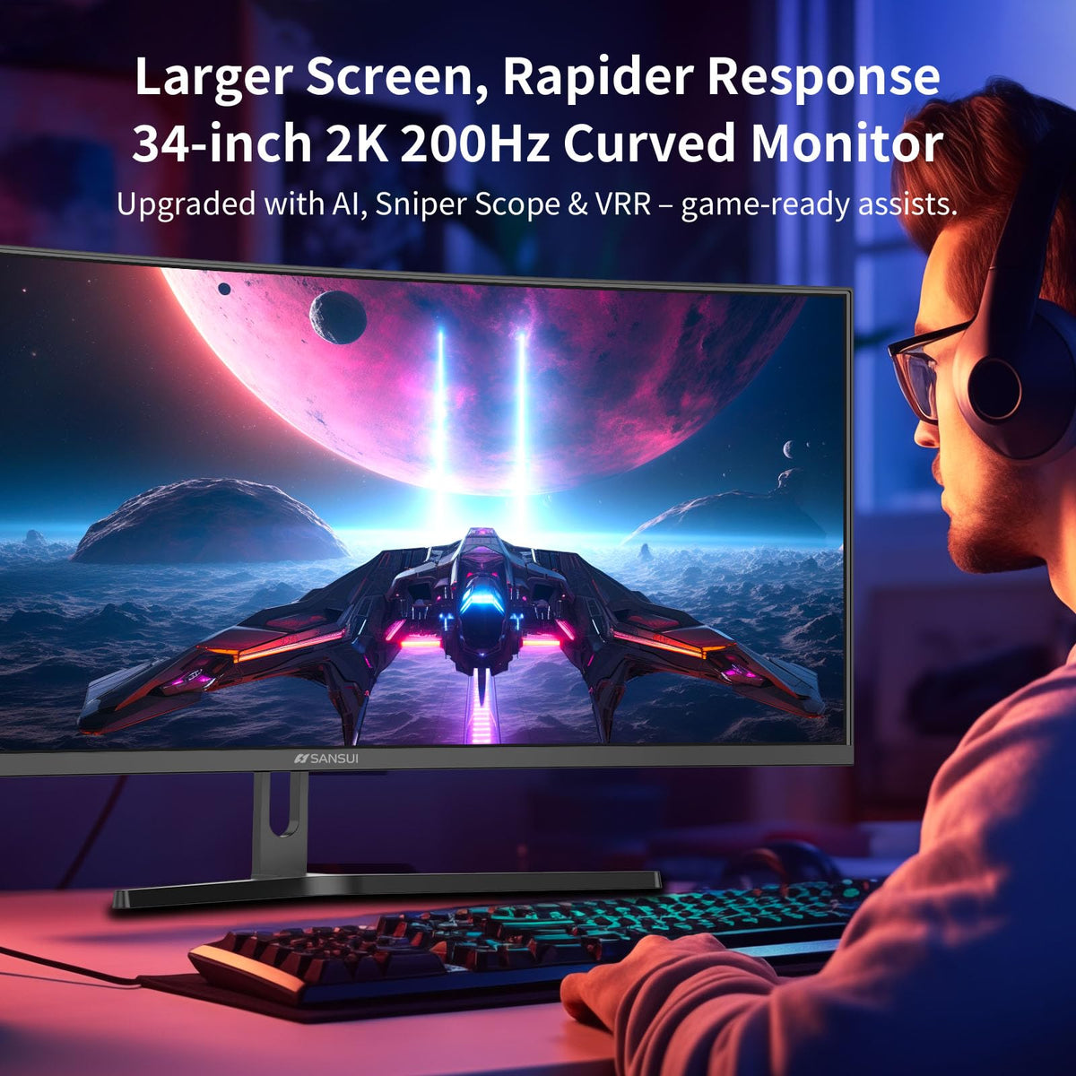 34-Inch Curved Ultrawide Gaming Monitor B924728