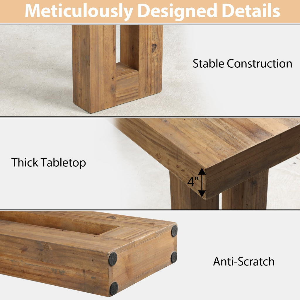 Solid Wood Console Table A276309