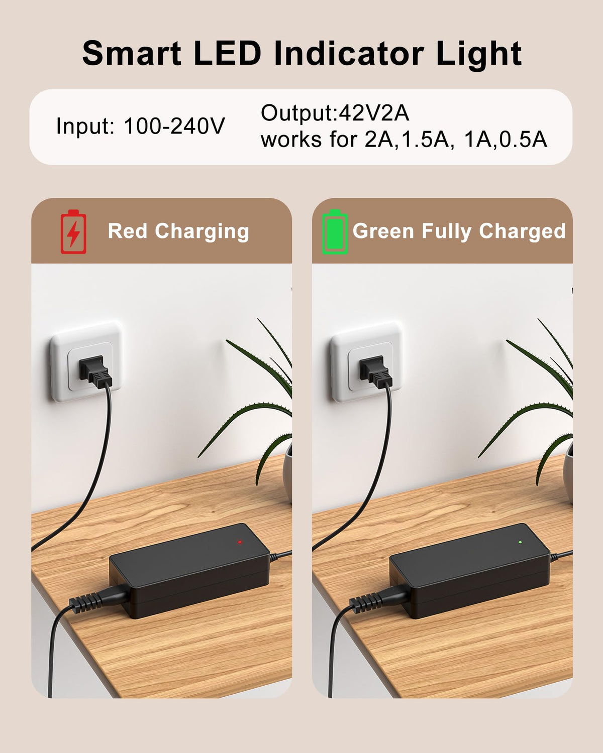 42V Electric Bike Charger O8520
