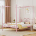 Full Size Canopy Bed Frame with 4 Posters B85029