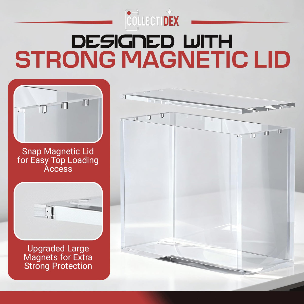 Acrylic Case Protector with Magnet Lid W85667