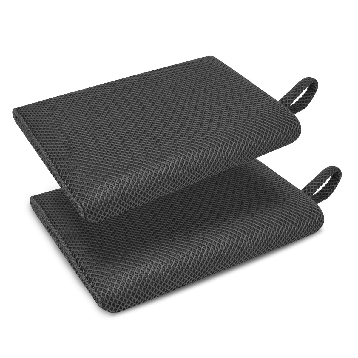 Portable Extra Thick Stadium Seat Cushion 2 Pack Gray M487