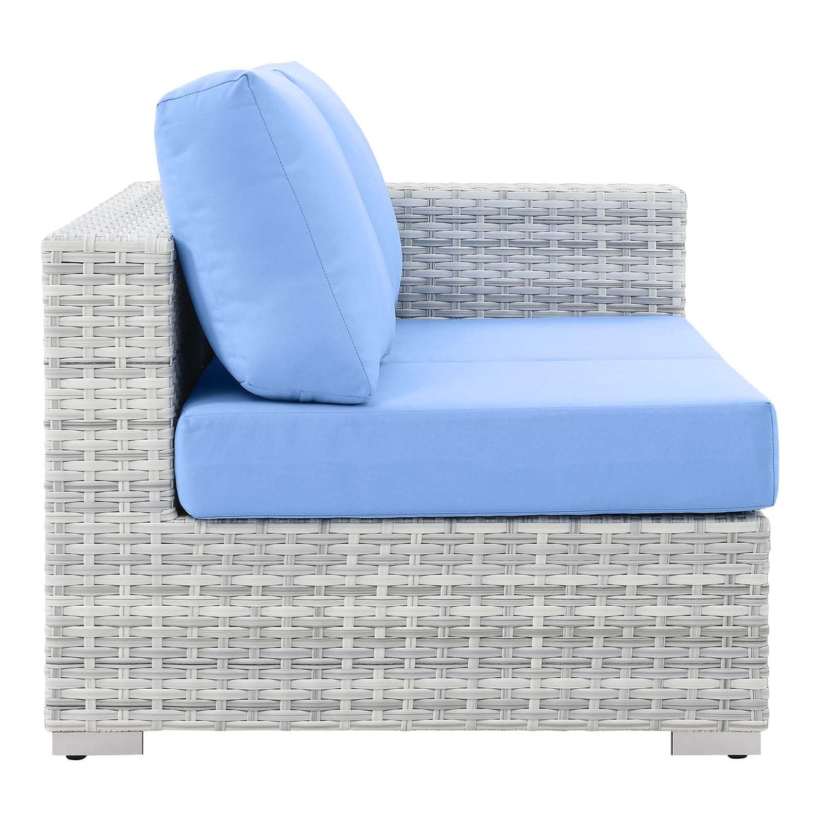 Rattan Wicker Loveseat Sofa N867