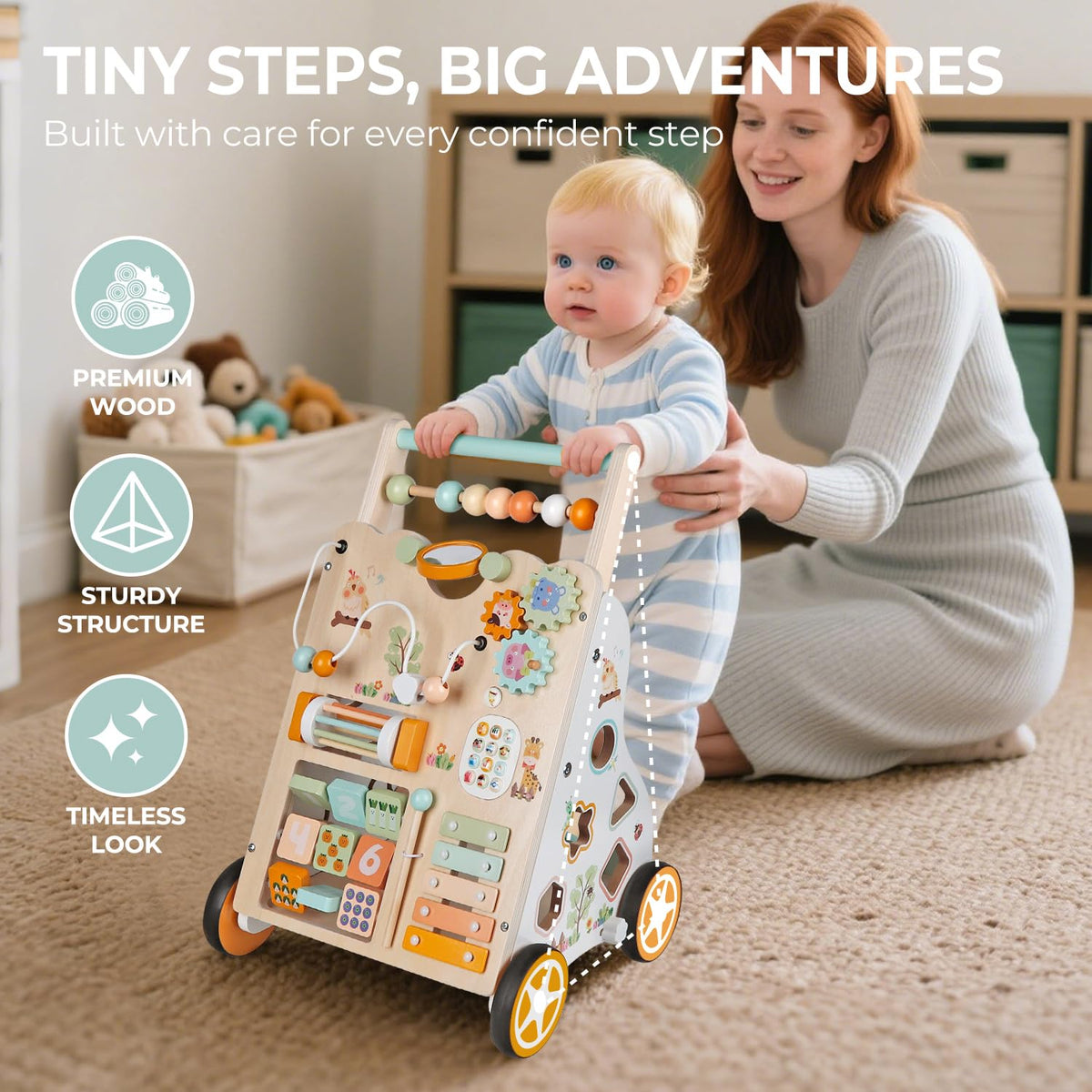 Wooden Baby Walker I229269