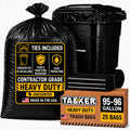 95 Gallon 2 Mil Heavy Duty Trash Bags 25 Count I234046