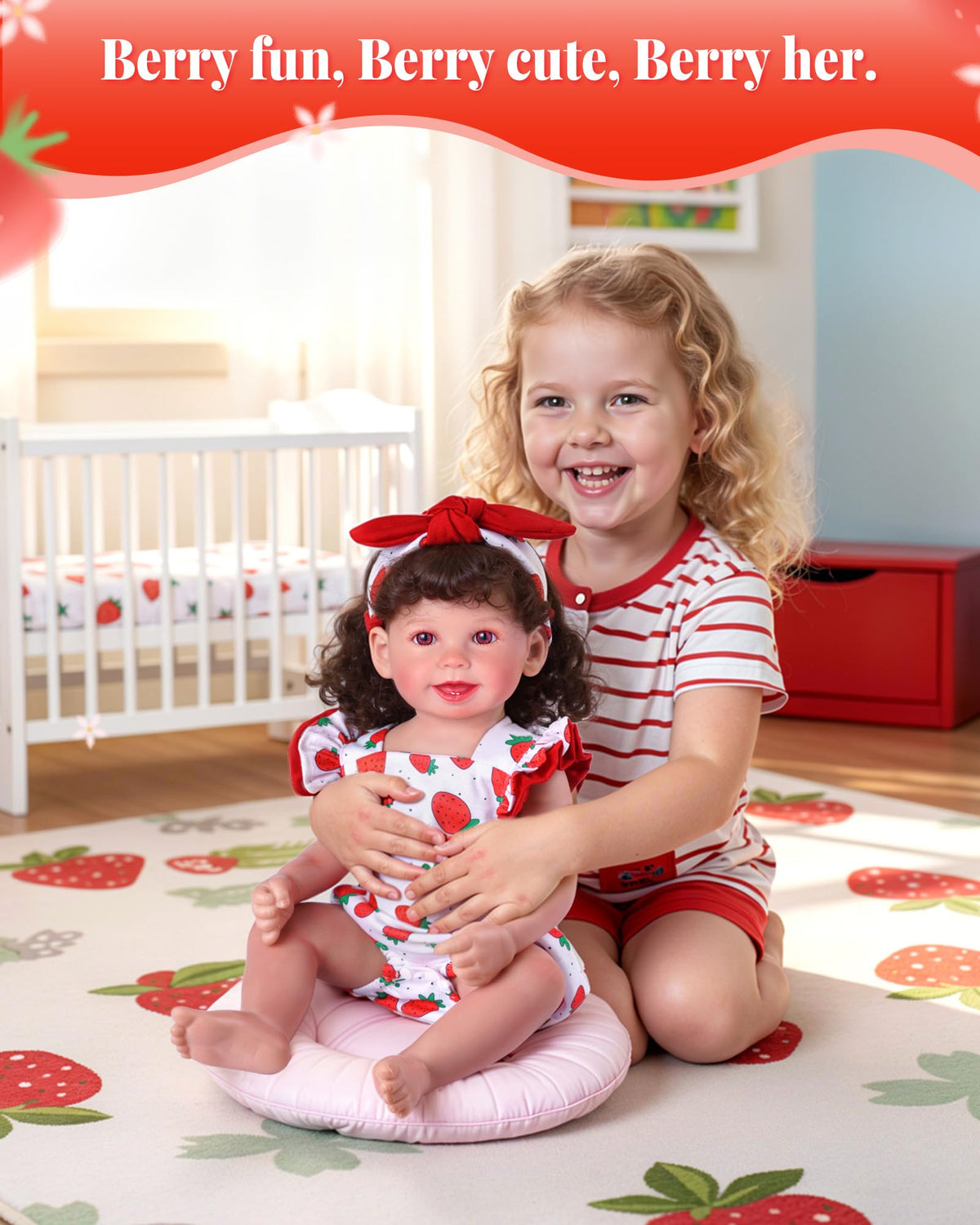 18-20 Inch Doll Clothes Strawberry Outfit Z8661