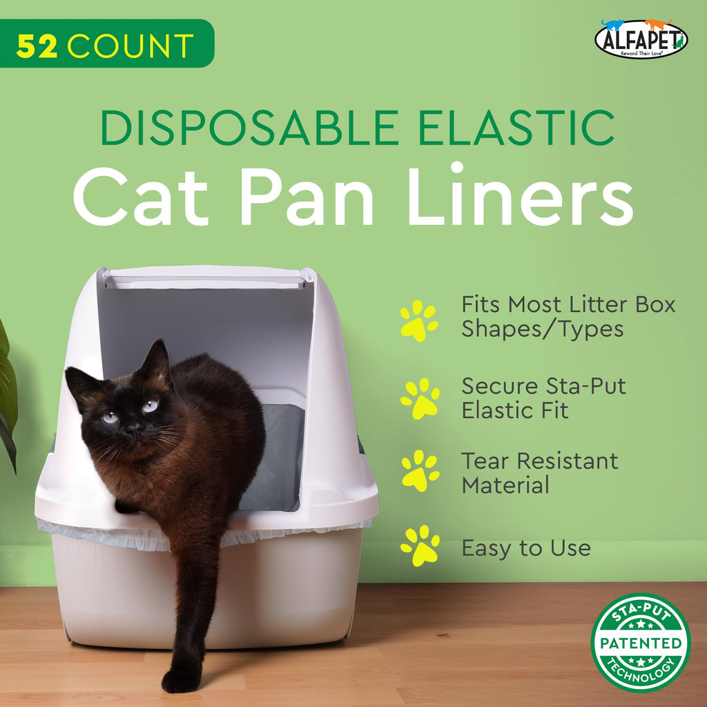 Heavy Duty 52 Pack Litter Box Liners M3358