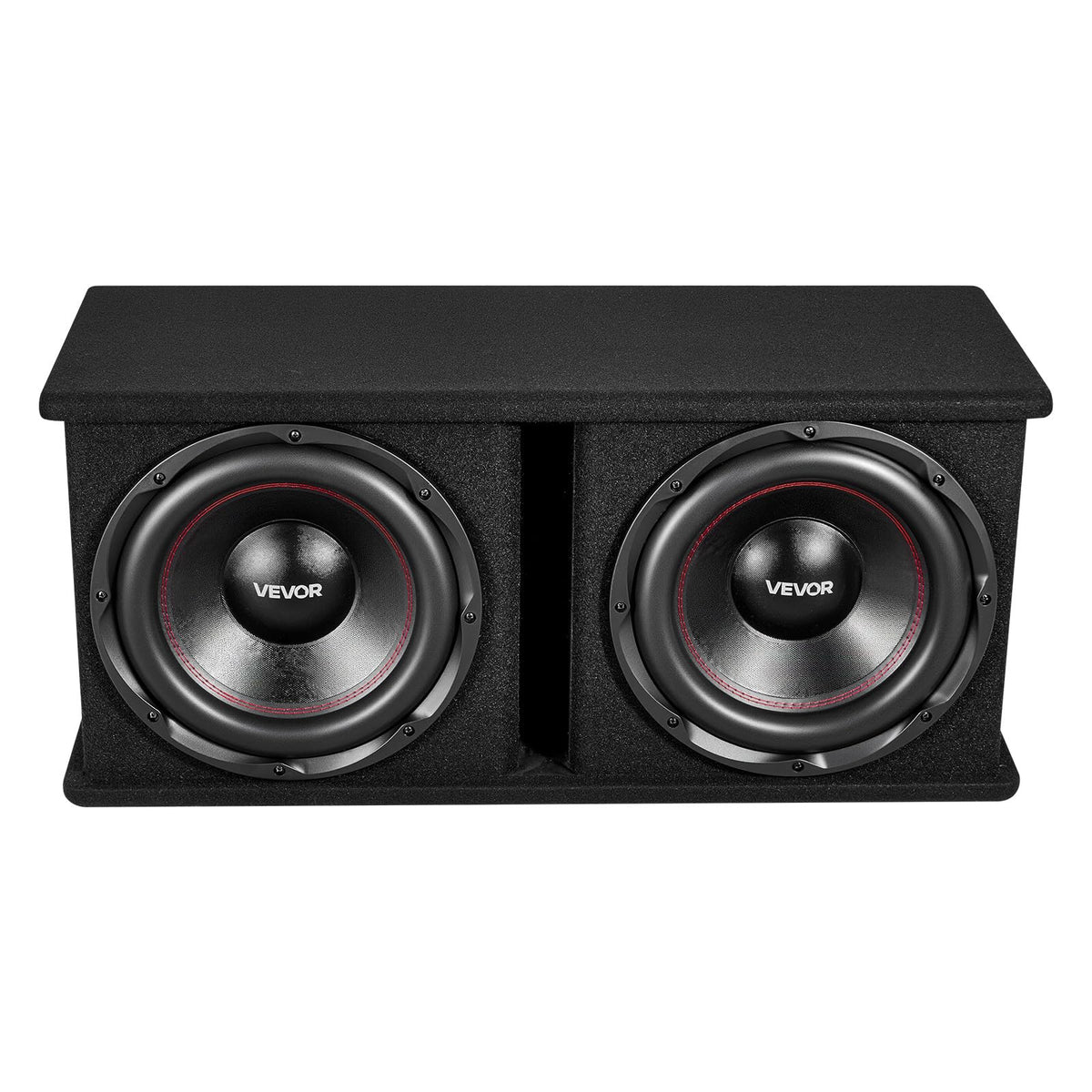 Dual 12" Enclosed Powered Subwoofer with Amplifier Q408416