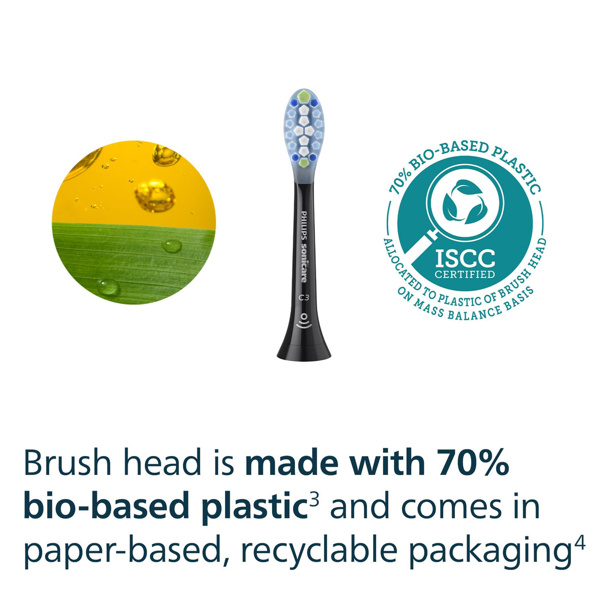 Black 2 Pack Replacement Electric Toothbrush Heads K287323