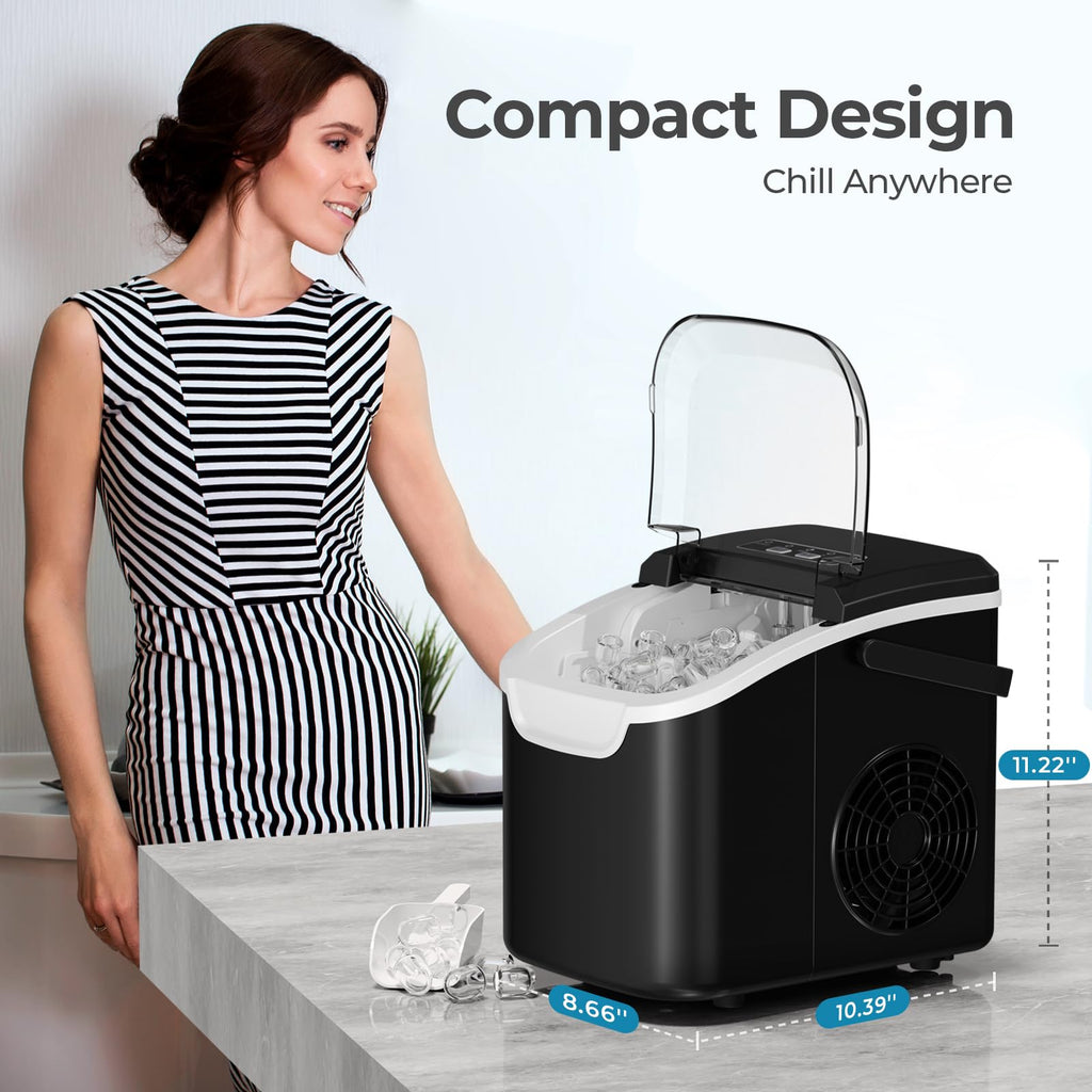 Countertop Ice Maker Machine 26Lbs/Day D54720