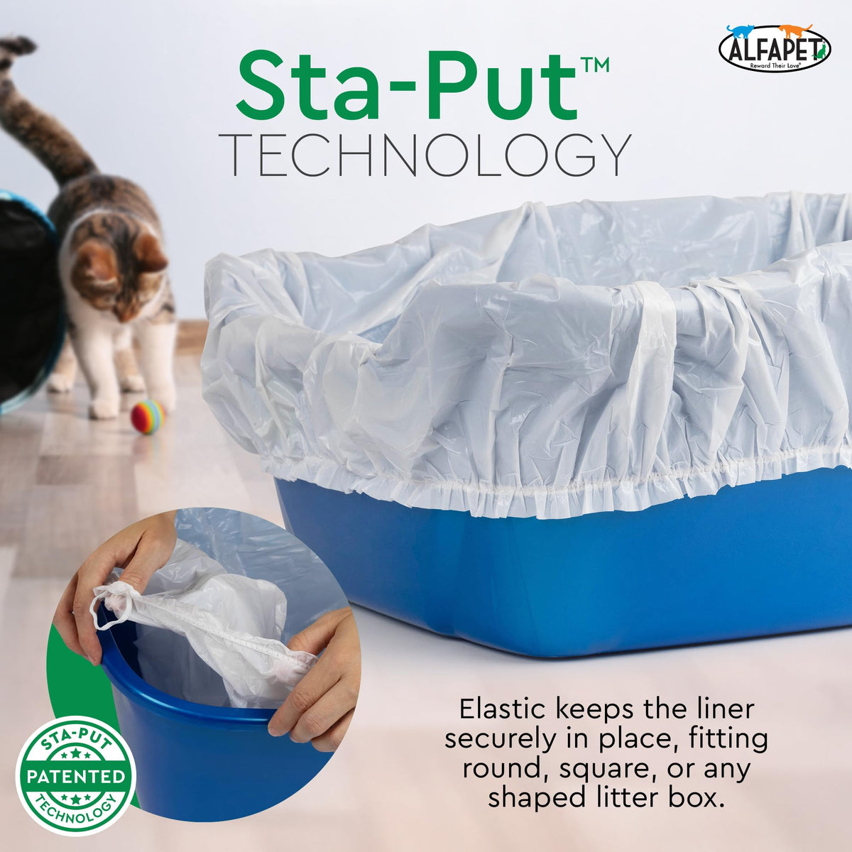 Heavy Duty 52 Pack Litter Box Liners M3358