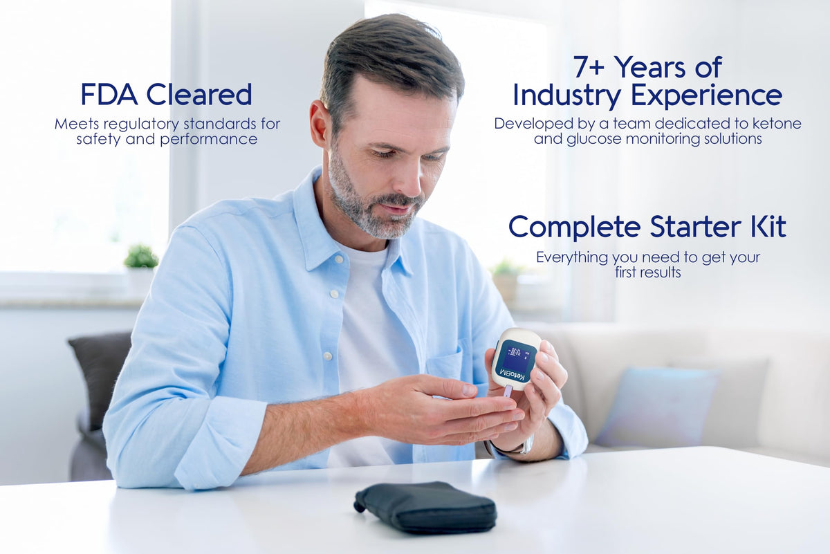 Blood Glucose & Ketone Monitoring System Starter Kit B2418