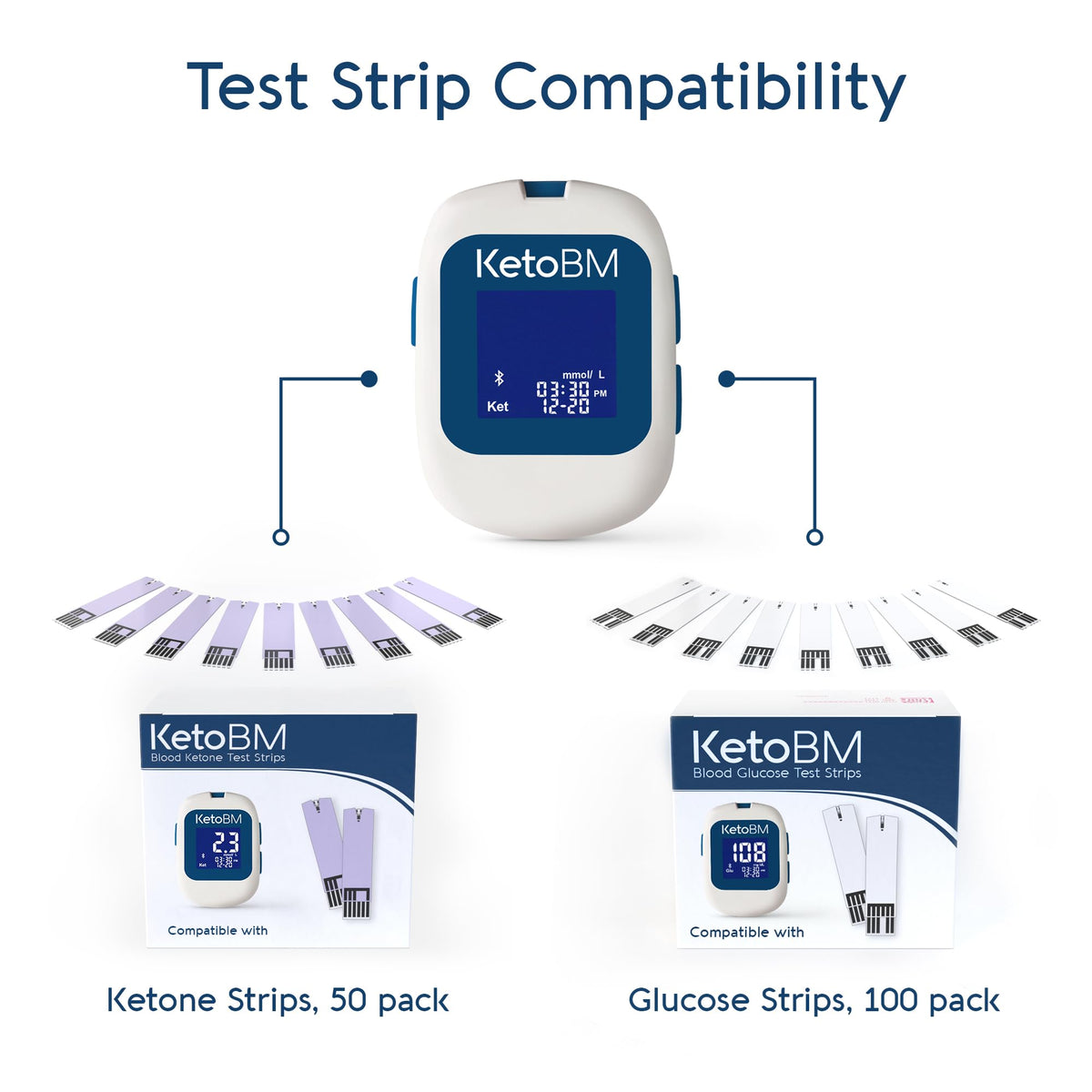 Blood Glucose & Ketone Monitoring System Starter Kit B2418