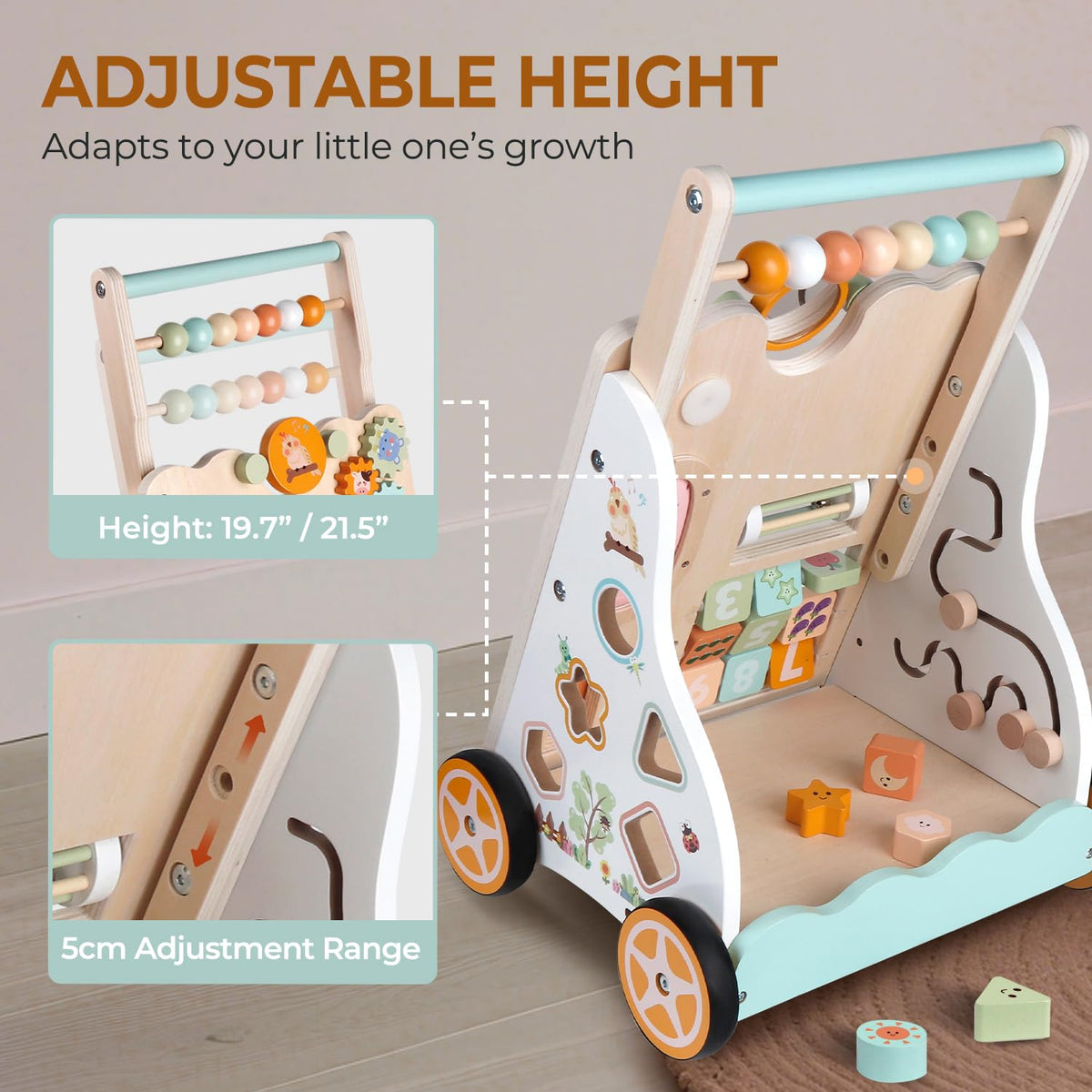 Wooden Baby Walker I229269
