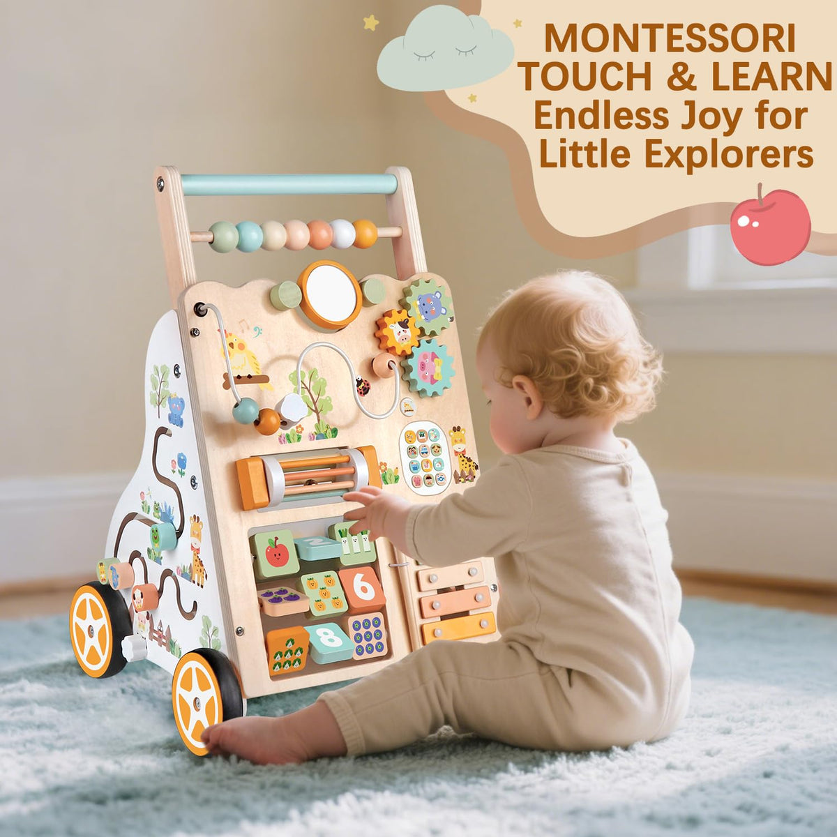 Wooden Baby Walker I229269