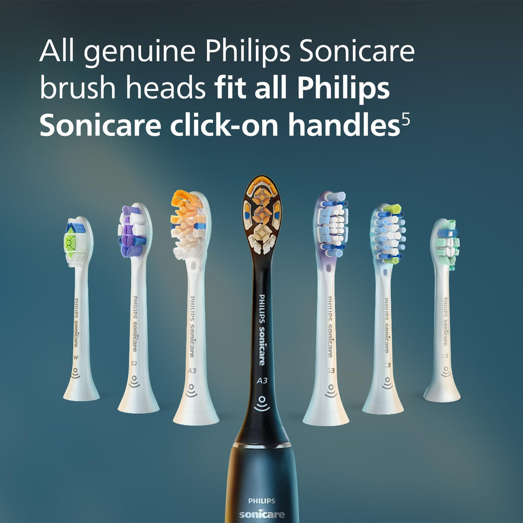 Black 2 Pack Replacement Electric Toothbrush Heads K287323