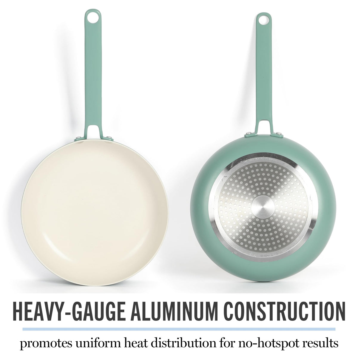 12 Piece Nonstick Ceramic Aluminum Cookware Set Teal K837714