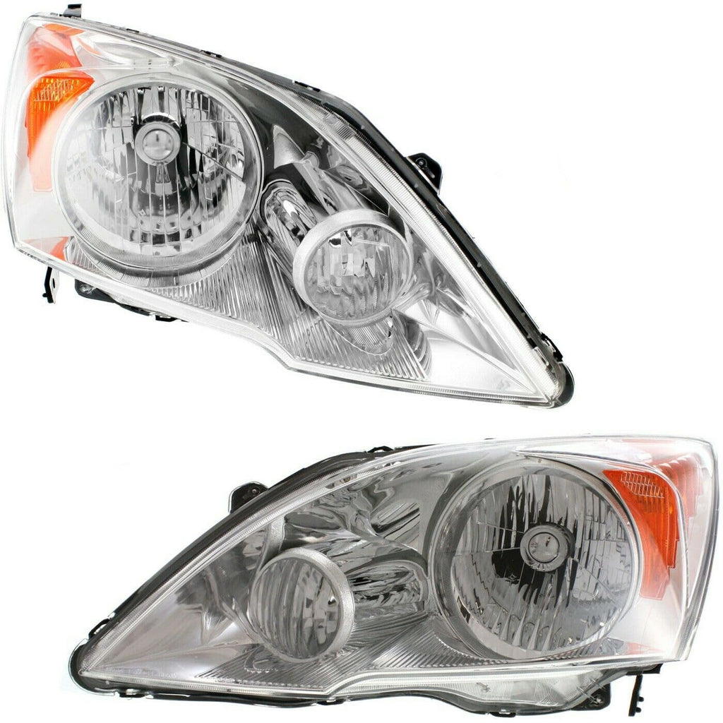 Headlight Left Right Clear Lens V95091