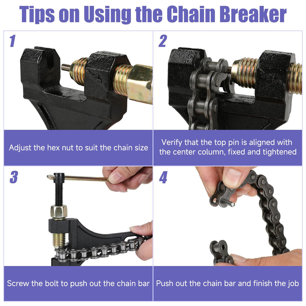 Motorcycle Chain Breaker Tool Y6879