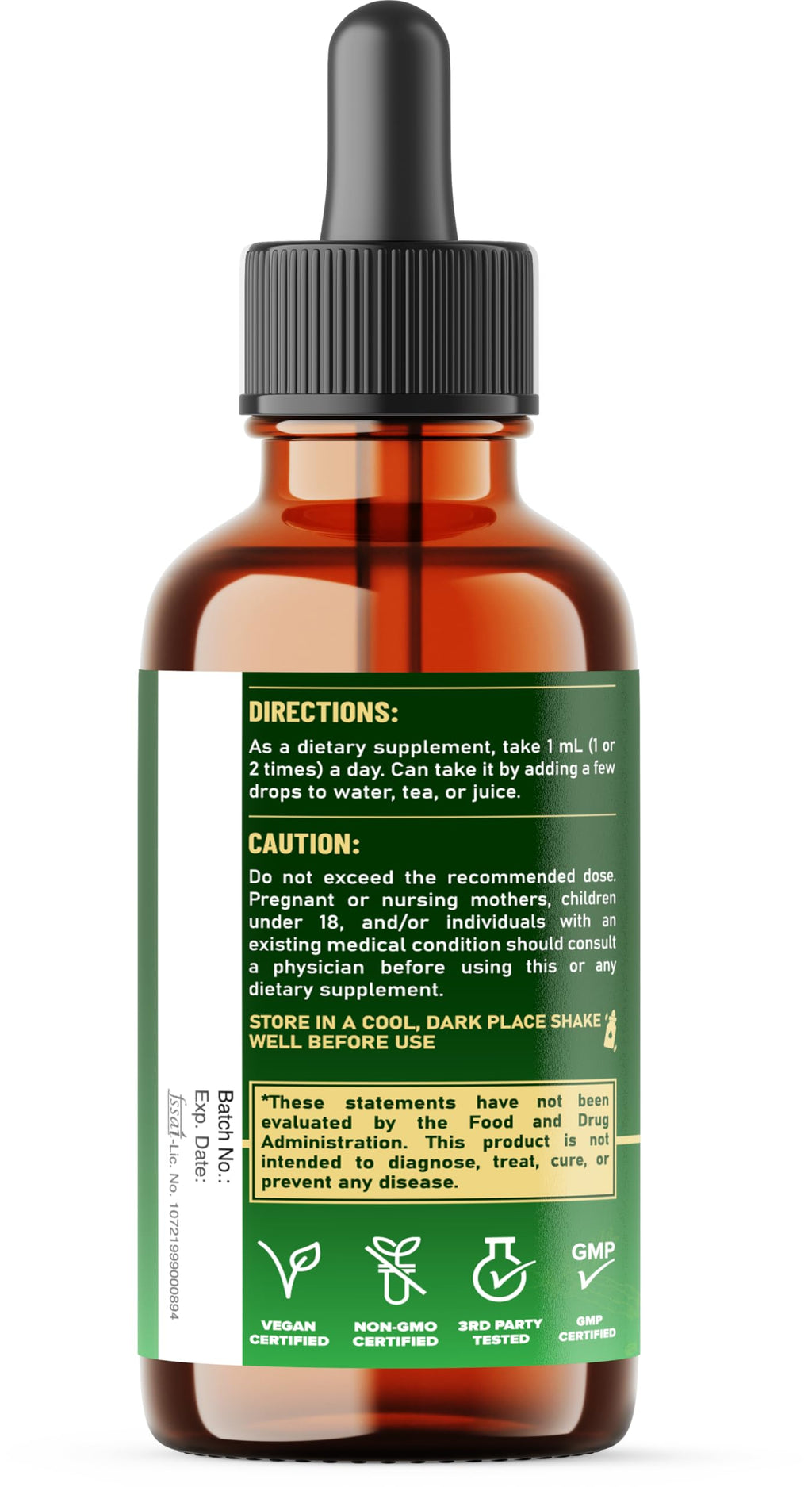 Maca Root Liquid Drops with Ashwagandha, Fenugreek, Beet Root and L-Arginine, 1 FL Oz H777536