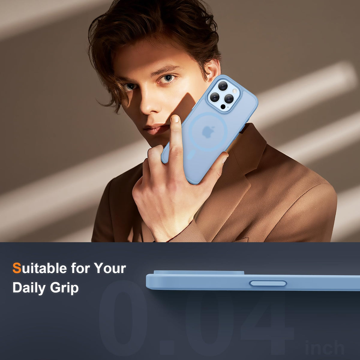 Sky Blue iPhone 13 Pro Max Case S8225
