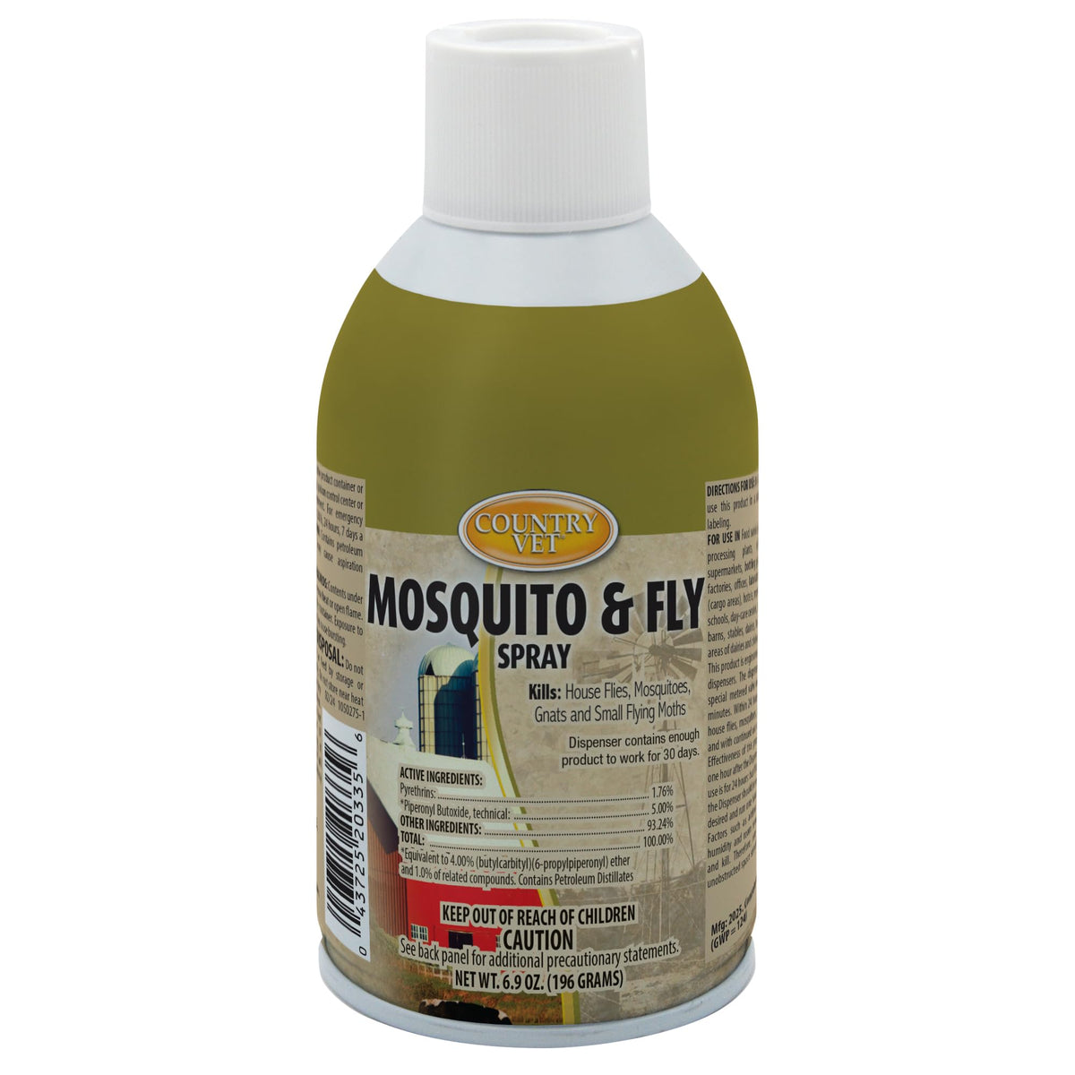 Mosquito Fly Metered Spray Refill & Automatic Metered Dispenser Case of 12 J33112