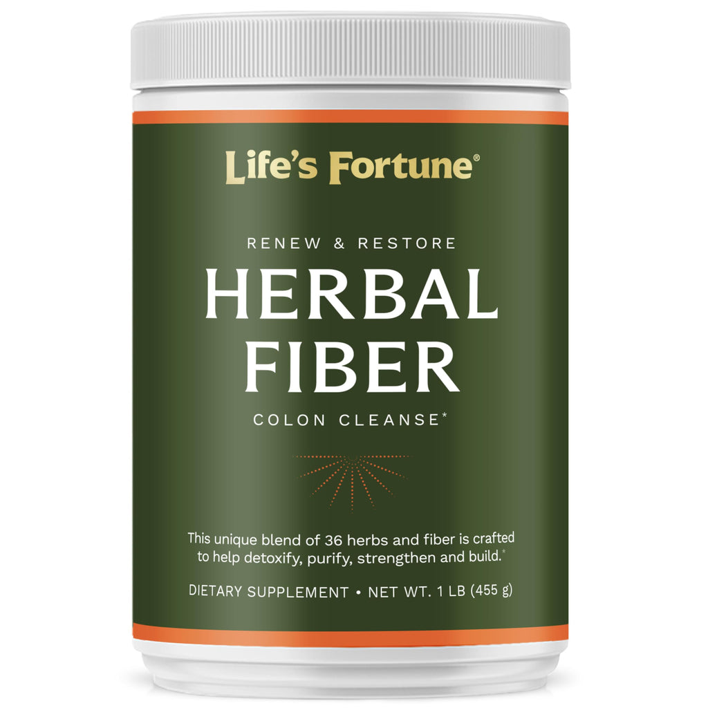 Herbal Fiber Colon Cleanse Powder with Psyllium Husk 1 lb S949