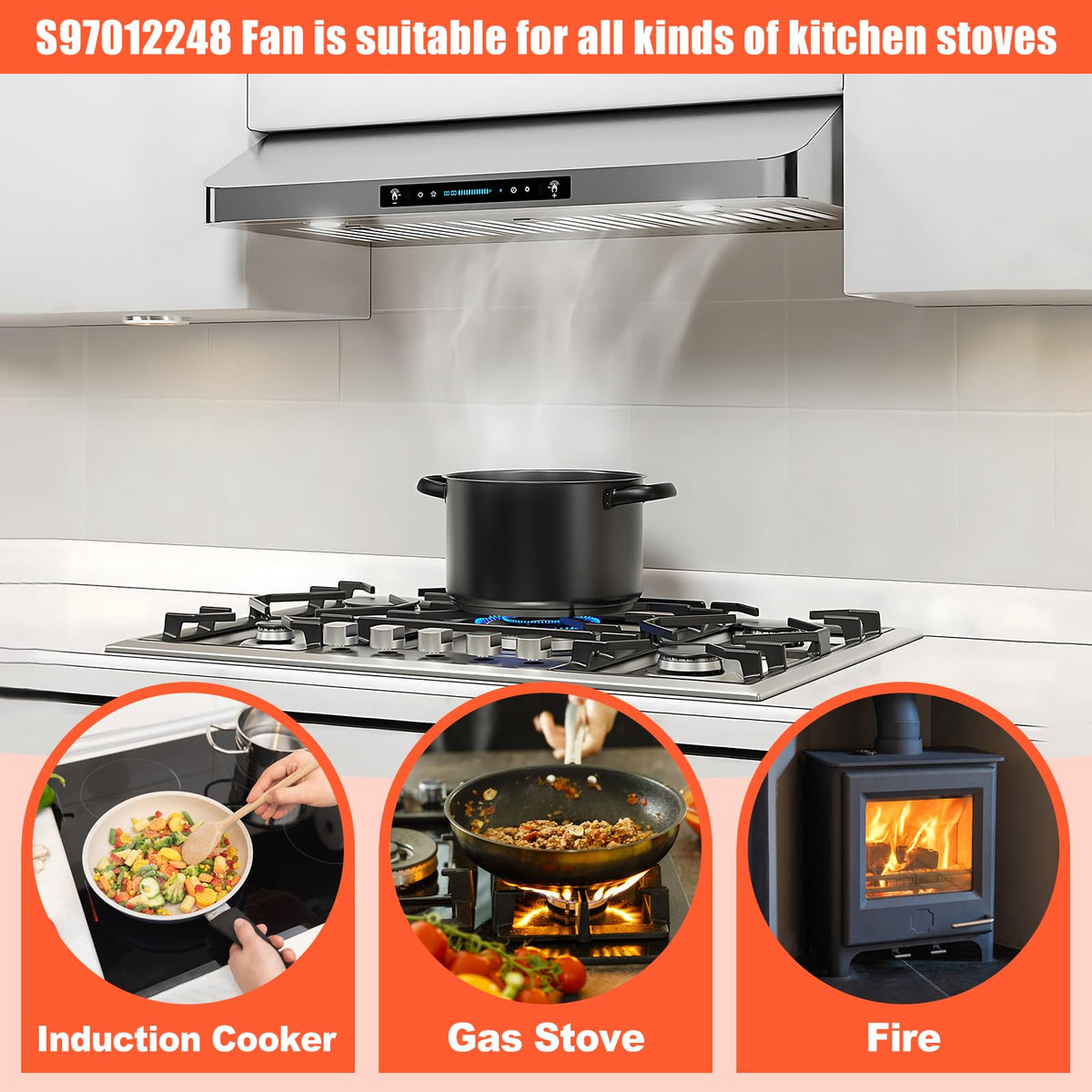 Range Hood Fan Motor M485