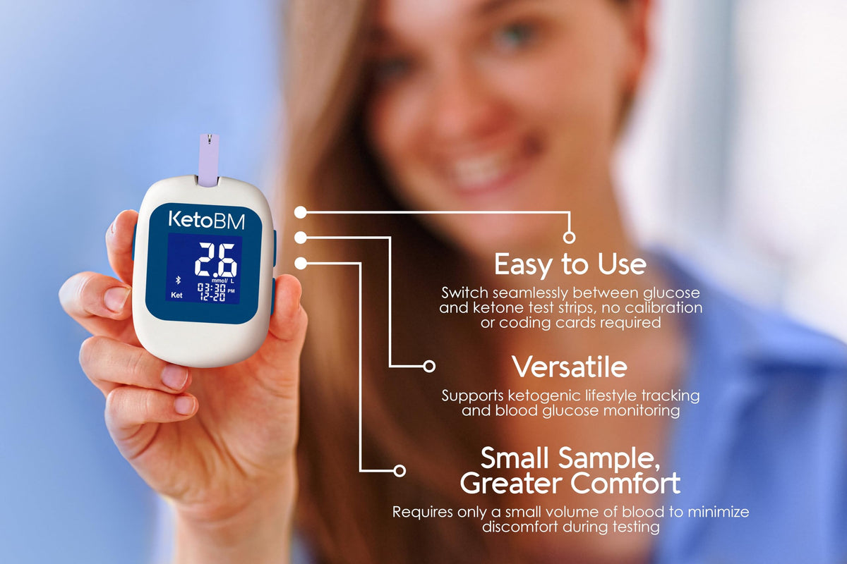 Blood Glucose & Ketone Monitoring System Starter Kit B2418